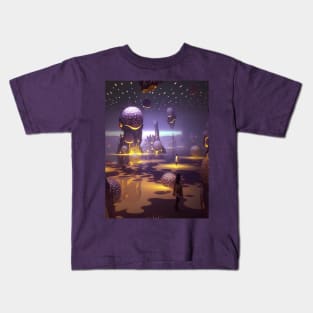 Molten Gold Kids T-Shirt